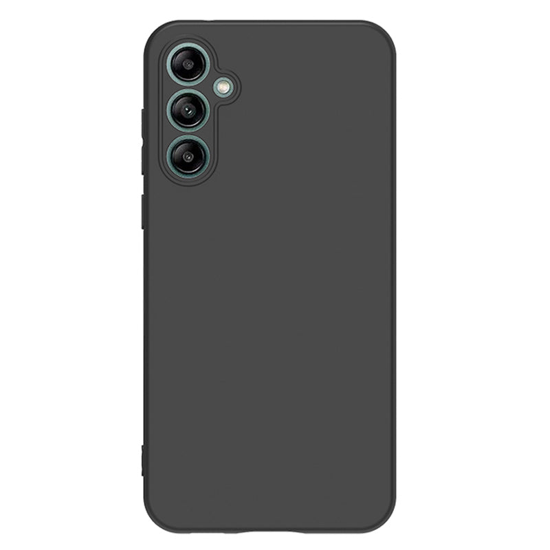 TPU Matte Phone Case for Samsung Galaxy S23 FE , Precise Cutouts Phone Back Cover - Black TPU Matte Phone Case for Samsung Galaxy S23 FE , Precise Cutouts Phone Back Cover - Black